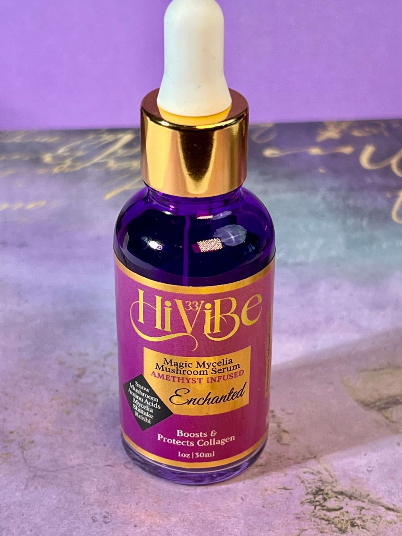 "Enchanted" Collagen Boost, Protect, Plump Serum | Third Eye Chakra & Fairytale Forest