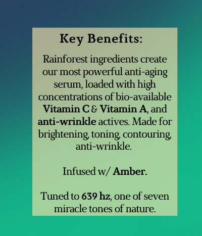 Benefits of Rainforest Retinol Serum Amber Infused Gaia