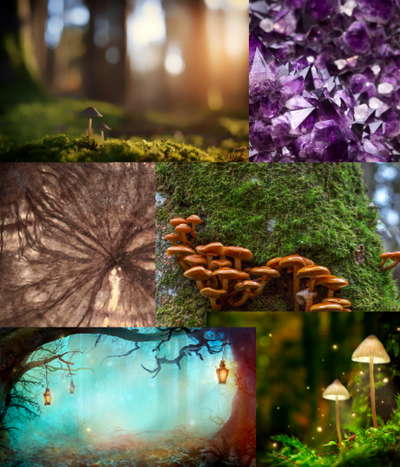 Magic Mycelia Mushroom & Amethyst Serum Enchanted 